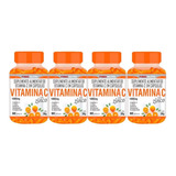 Combo 4x Vitamina C 1000mg + Zinco Pote Com 60 Capsulas 