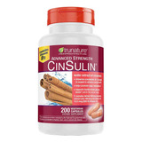 Cinsulin De Fuerza Avanzada 500 Mg., 200 Cáps Vegetarianas