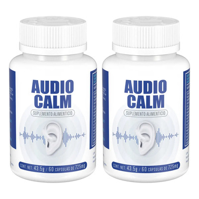 Audio Calm, Fórmula Para El Alivio De Zumbidos En Los Oídos. Sabor Sin Sabor | Meses sin interés