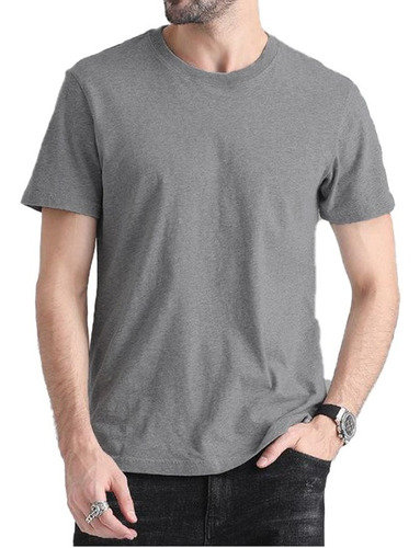Remera Lisa 100% Algodón Peinado Premium-excelente Calidad