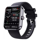 Funda Smartband F57l Para Reloj Inteligente Con Medidor De Glucosa, Color Negro