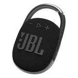 Alto-falante Jbl Clip 4 Portátil Com Bluetooth Black 