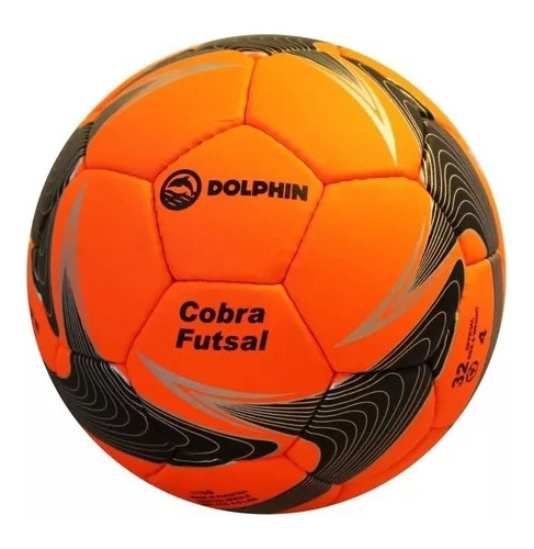 Pack 2 Pelotas Futsal Dolphin Cobra N°4 Original De Futbol 5