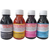 Tinta Comestible Alto Trafico Impresoras/4x120ml