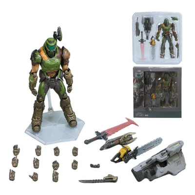 \ Wh- Figma Sp-140 Doom Slayer Juguete Modelo De Acción Hw