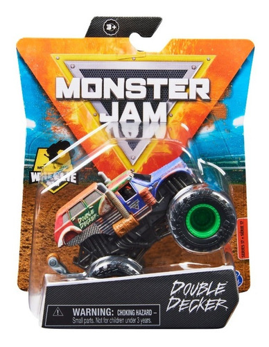 Vehículo Monster Jam Double Decker Spin Master Truck