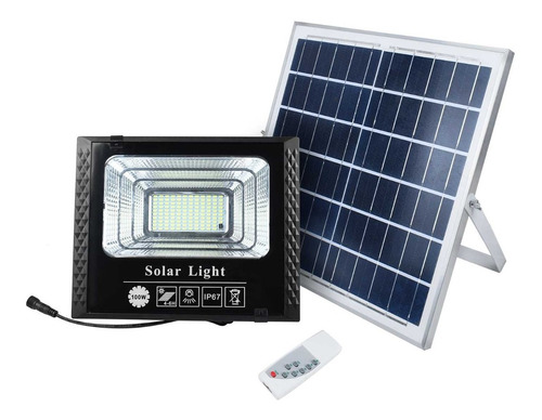 Reflector Led Solar 100w High Power Rs-1001+ Panel + Control