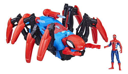 Figura De Acción Spider-man Vehículo Aracnolanzador