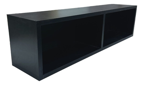 Mueble Flotante Negro Rack Tv - Con Fondo 42´ Oferta - Único