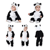 Mameluco, Pijama Oso Panda Para Bebe