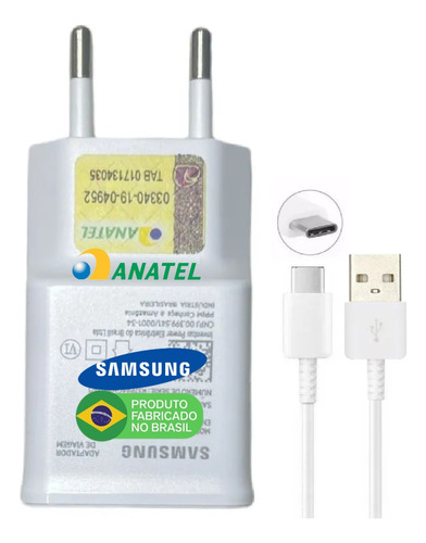 Carregador Original Samsung Turbo 15w  A13 M13 M23 A32 S22