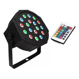 Luz Led Proton 18 Rgb Audioritmico Control Dj Fiesta Boliche