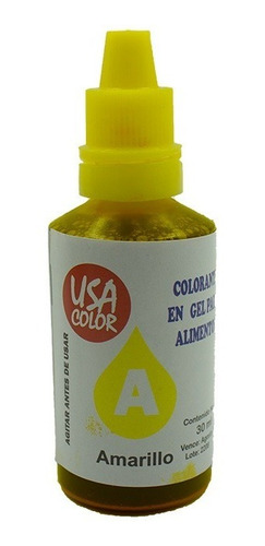 Colorante En Gel X 30 Ml Para Alimentos Repostería. 