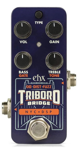 Pedal De Sobremarcha Electro Harmonix Pico Triboro, Distort. Fuzz