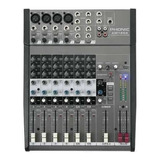 Mixer Phonic Am1204 4 Canales Mono + 2 Stereo - Phantom
