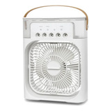 Mini Ventilador Umidificador Ar Condicionado  Cor Branco