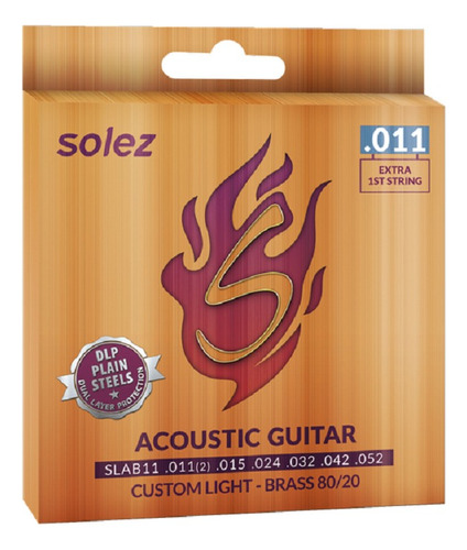 Encordado Solez Acustica Acero Slab11