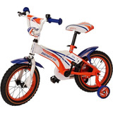 Bicicleta Benotto Convoy Cross Acero R14 Niño Ruedas Naranja