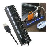 Hub Usb 7 Puertos Extensión Multiplicador Adaptador Switch