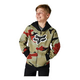 Campera Buzo Fox Youth Bnkr Niño Niña Nene Invierno Abrigo