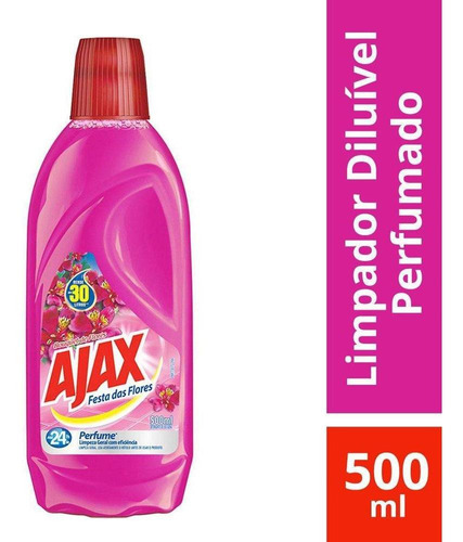 Limpador Perfumado Ajax Bouquet De Flores 500ml