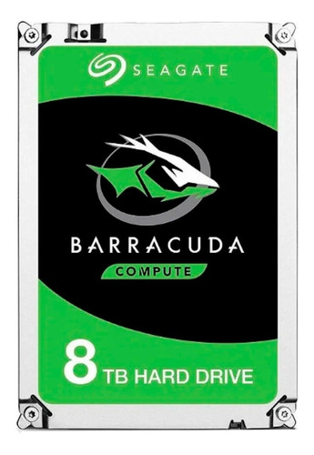 Disco Rígido Interno Seagate Barracuda 8tb Hdd 3.5 Sata