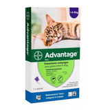 Advantage De 4 A 8 Kg. Antiparasitario Gato