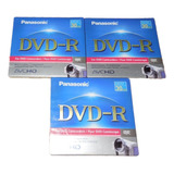 Mini Dvd-r Panasonic Para Videocamaras 3 Piezas