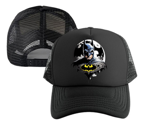 Gorra Batman Ilustracion Cachucha Malla Adulto-niño