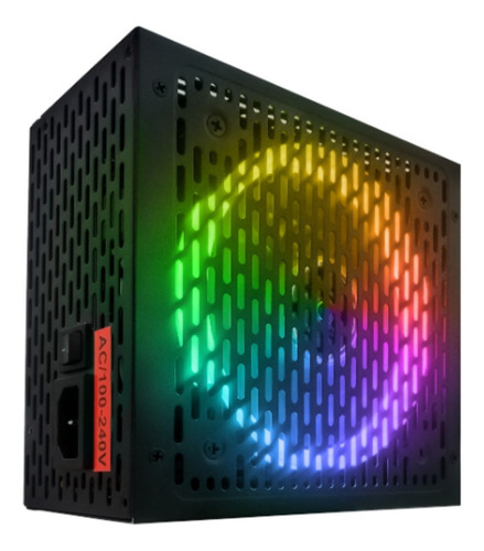 Fonte De Alimentação Atx 650w Rainbow Rgb Brx Bivolt 80 Plus