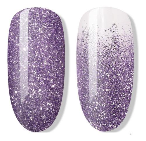 Esmalte Permanente - Reflectante Bbd04p Morado