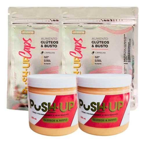 Aumento De Busto Y Glúteos Push Up Crema, Push Up Caps