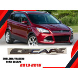 Emblema Trasero Ford Escape  2013-2014-2015-2016