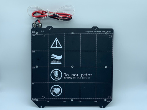 Base Magnética Cama Caliente Alternativa 24v Para Prusa Mk3s