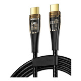 Cable Pd De Carga Rápida 100w Entrada Tipo-c A Tipo-c 