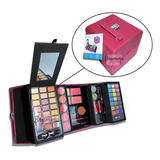 Maletín Set De Maquillaje Profesional Maleta Purpura Gift