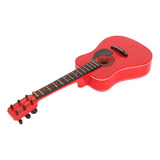 Guitarra De Madera En Miniatura Modelo Electric Lifelike Del