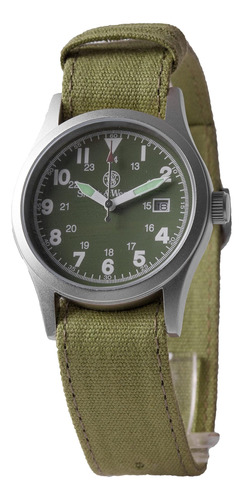 Smith & Wesson Reloj Militar Para Hombre, 3 Correas De Lona 