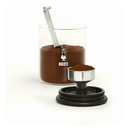 Bialetti Moka Dcdesign07 Tarro De Café (250 G, Con Tapa),