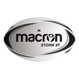 Balón De Rugby Macron Storm Xf Entrenamiento Blanco-negro T4