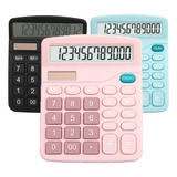 Calculadora Electrónica Pantalla Grande Financiero Negro