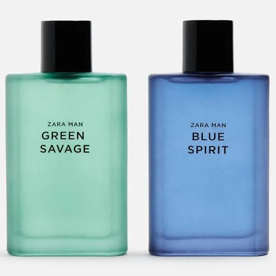 Perfume Hombre Zara Green Savage Blue Spirit 90 mL Oriental | Envío gratis