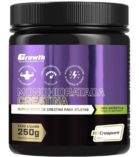 Creatina 250g Creapure Original Growth Supplements