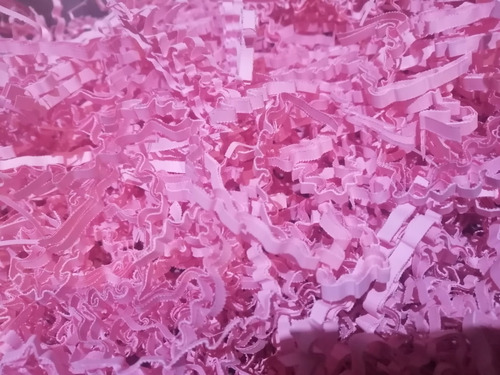 Papel Viruta Papel Acordeón Relleno Rosado 500 Grs