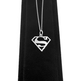 Dije Y Cadena Superman Plata 925 Envio Gratis