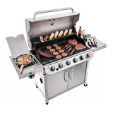 Asador A Gas Performance 6 Quemadores Char-broil Acero Inoxi