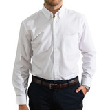 Camisa Oxford Dotación Empresarial Elegante Por 6 Unids