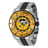 Reloj Invicta Nhl Pittsburgh Penguins De Cuarzo Para Hombre