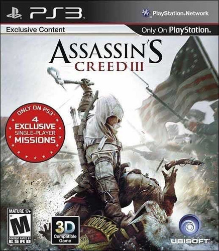 Assassins Creed Iii Ps3 Mídia Física