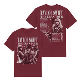 Camiseta Taylor Swift Red Merch De Manga Corta